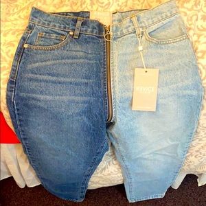 REVICE Ying Yang Crops/ Tokyo Wash Jeans size 29